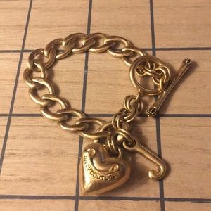 Juicy Couture Gold Chain Bracelet
